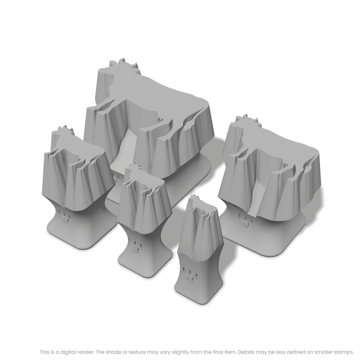 Cow Stamps - Ceramind® Tools