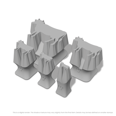 Cow Stamps - Ceramind® Tools