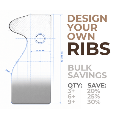 Custom Throwing Rib - Ceramind® Tools