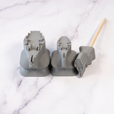 Hjortkraniumstämplar - Ceramind® Tools