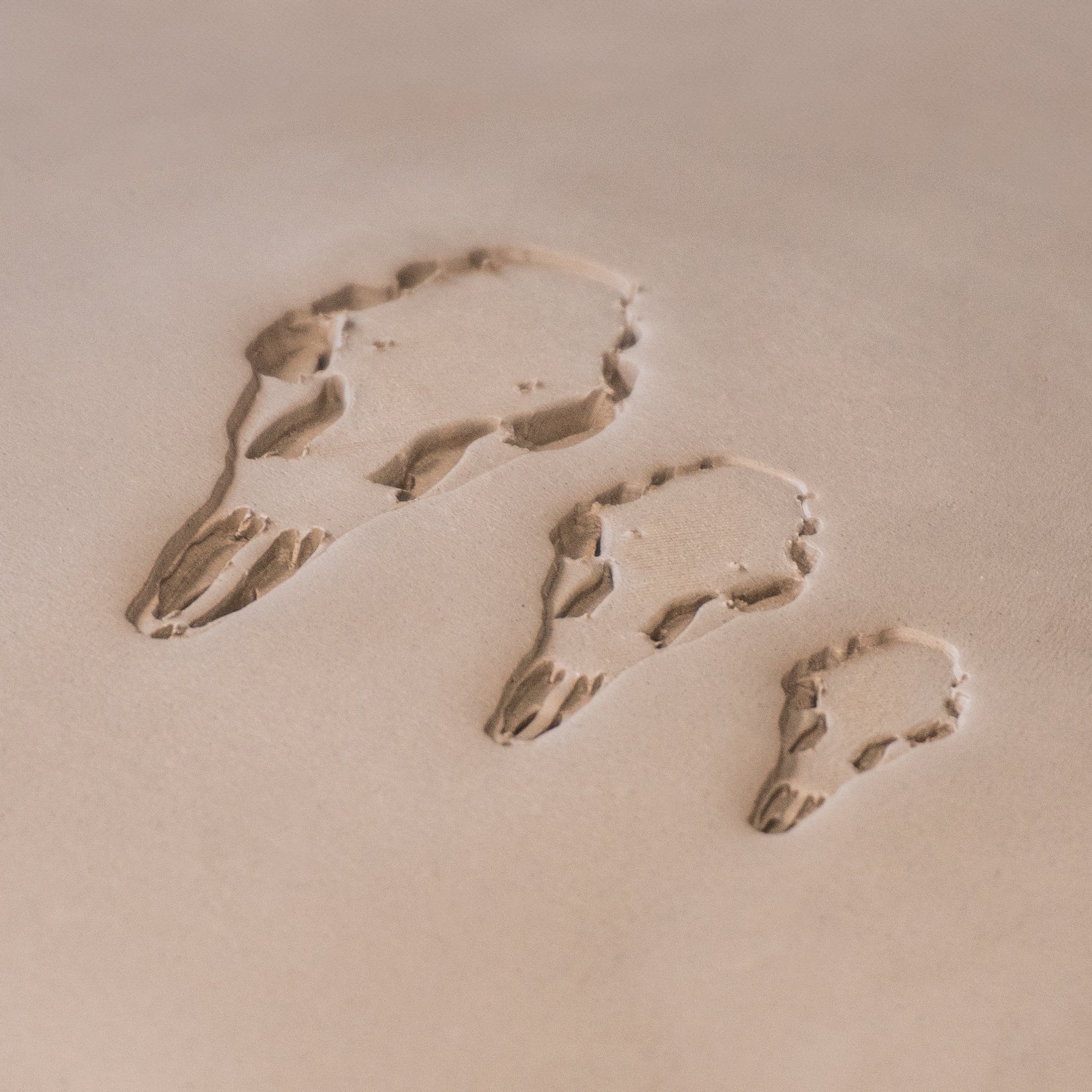 Deer Skull Stamps - Ceramind® Tools