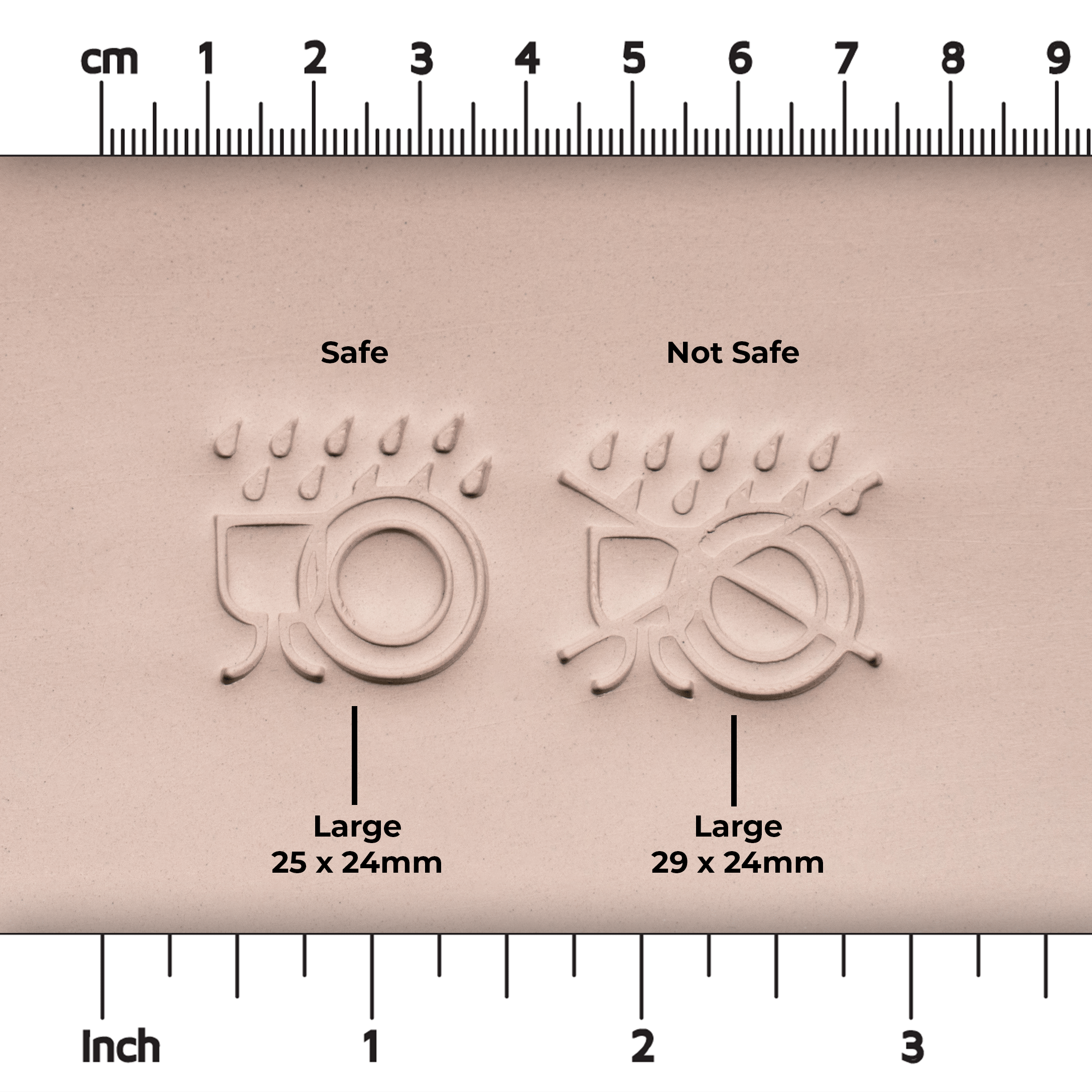 Dishwasher Safe or Not Safe Clay Stamps - Ceramind® Tools