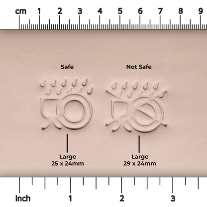Dishwasher Safe or Not Safe Clay Stamps - Ceramind® Tools