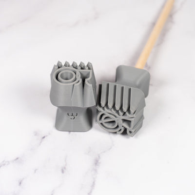 Diskmaskinsäkra eller Ej Säkra Lerstämplar - Ceramind® Tools