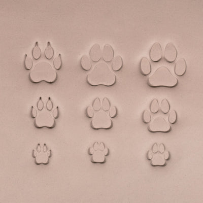 Dog Paw Stamps - Ceramind® Tools