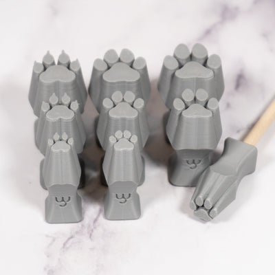 Dog Paw Stamps - Ceramind® Tools