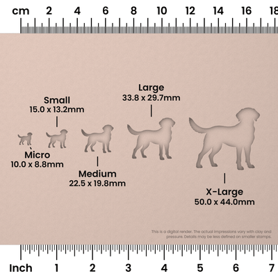 Dog Stamps - Ceramind® Tools
