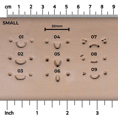 Facial Expressions Stamp Set - Ceramind® Tools