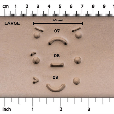 Facial Expressions Stamp Set - Ceramind® Tools