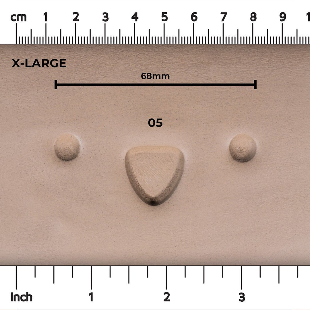 Facial Expressions Stamp Set - Ceramind® Tools
