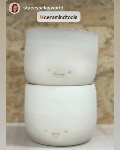 Facial Expressions Stamp Set - Ceramind® Tools