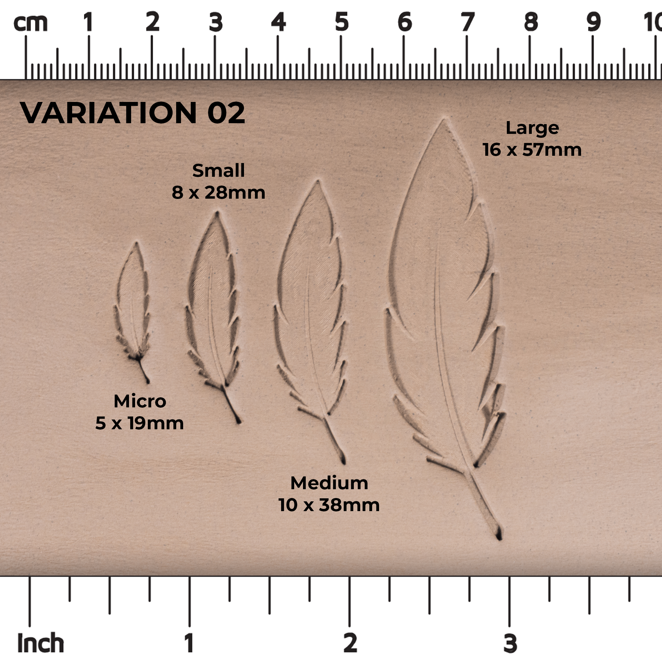 Feather Stamps - Ceramind® Tools