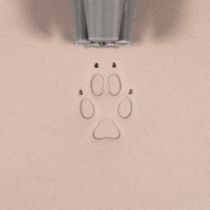 Fox Paw Stamp - Medium - Style 1 - Ceramind® Tools