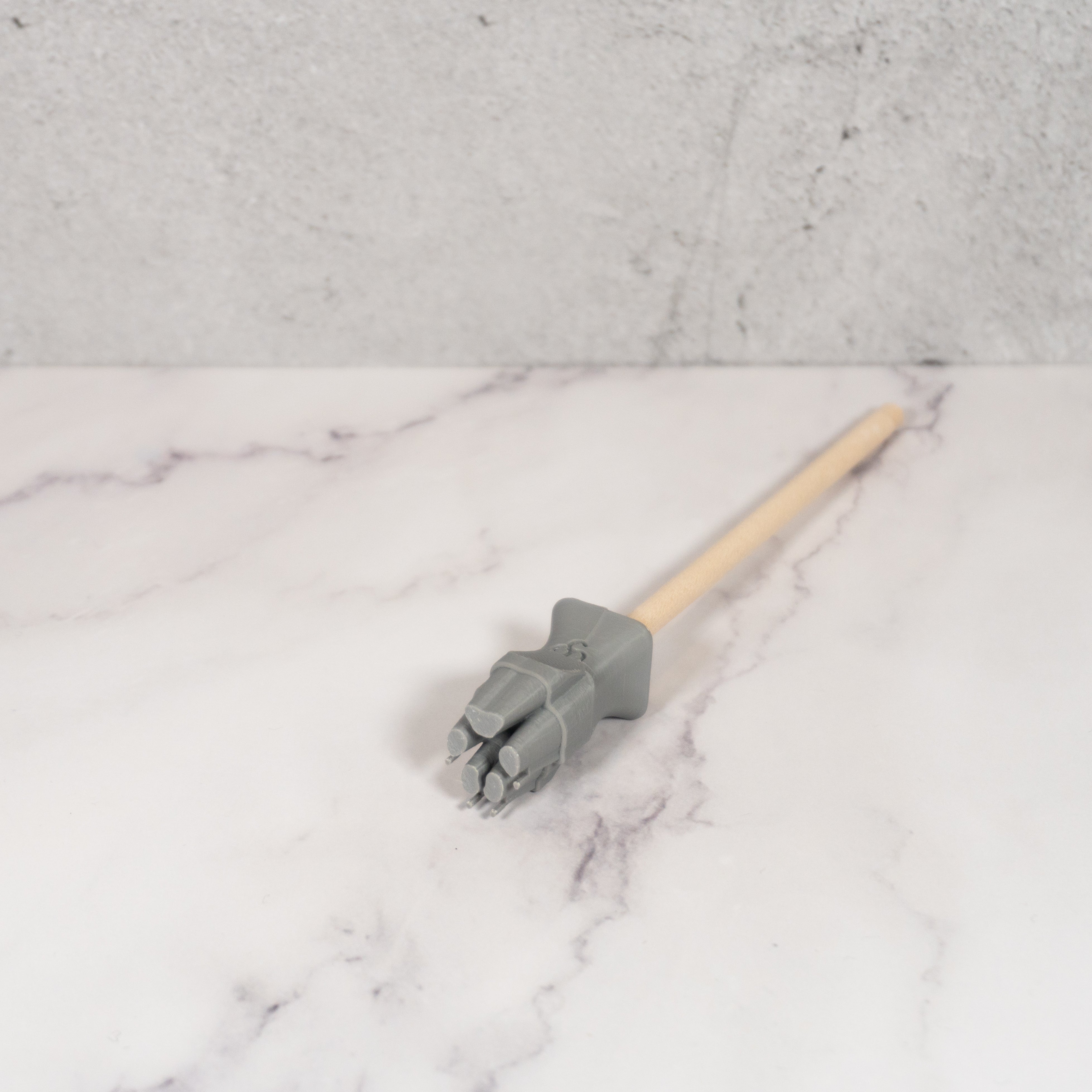 Fox Paw Stamp - Medium - Style 1 - Ceramind® Tools