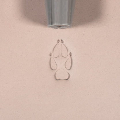 Fox Paw Stamp - Medium - Style 2 - Ceramind® Tools