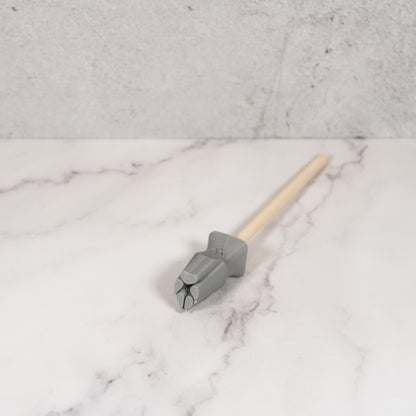 Fox Paw Stamp - Medium - Style 2 - Ceramind® Tools