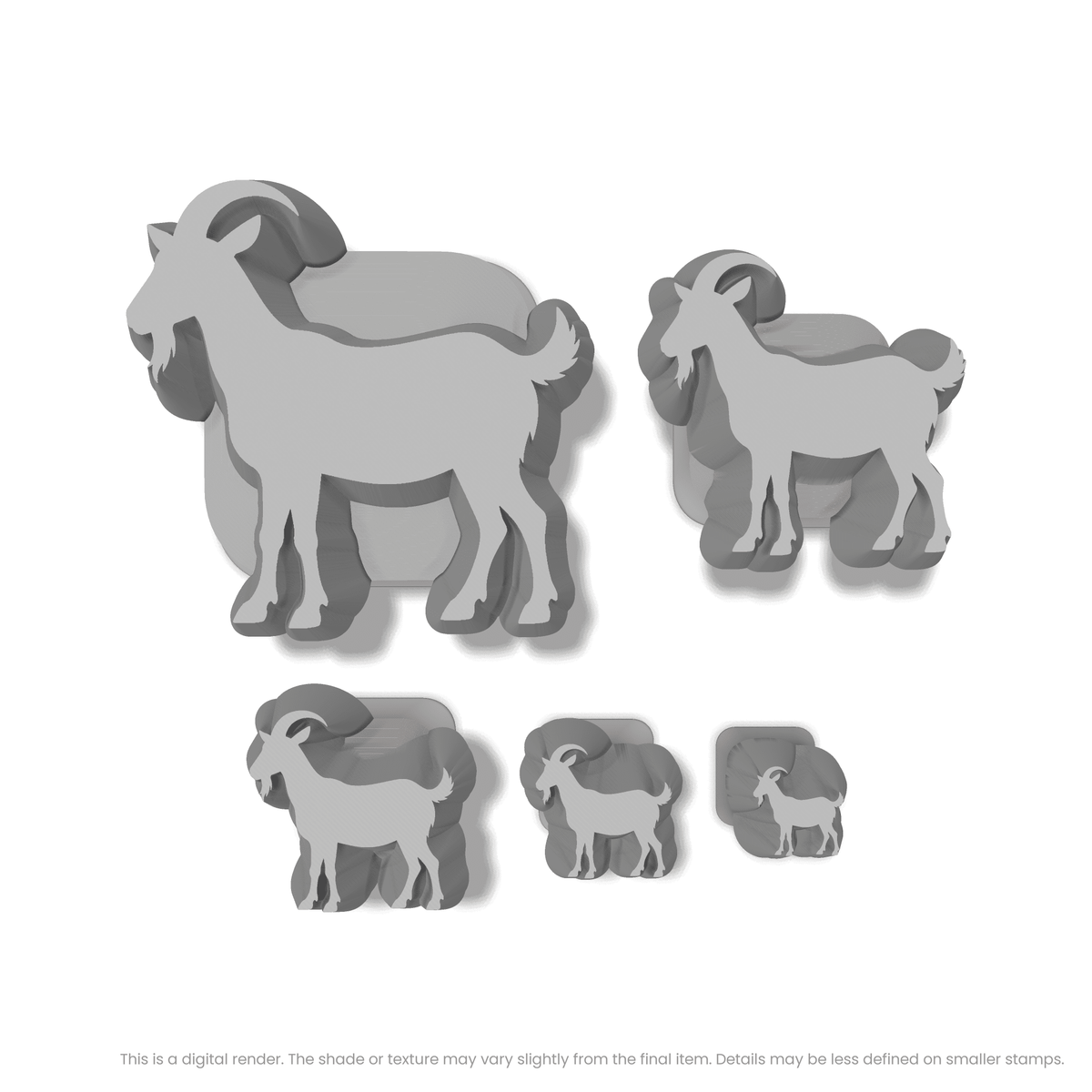 Goat Stamps - Ceramind® Tools