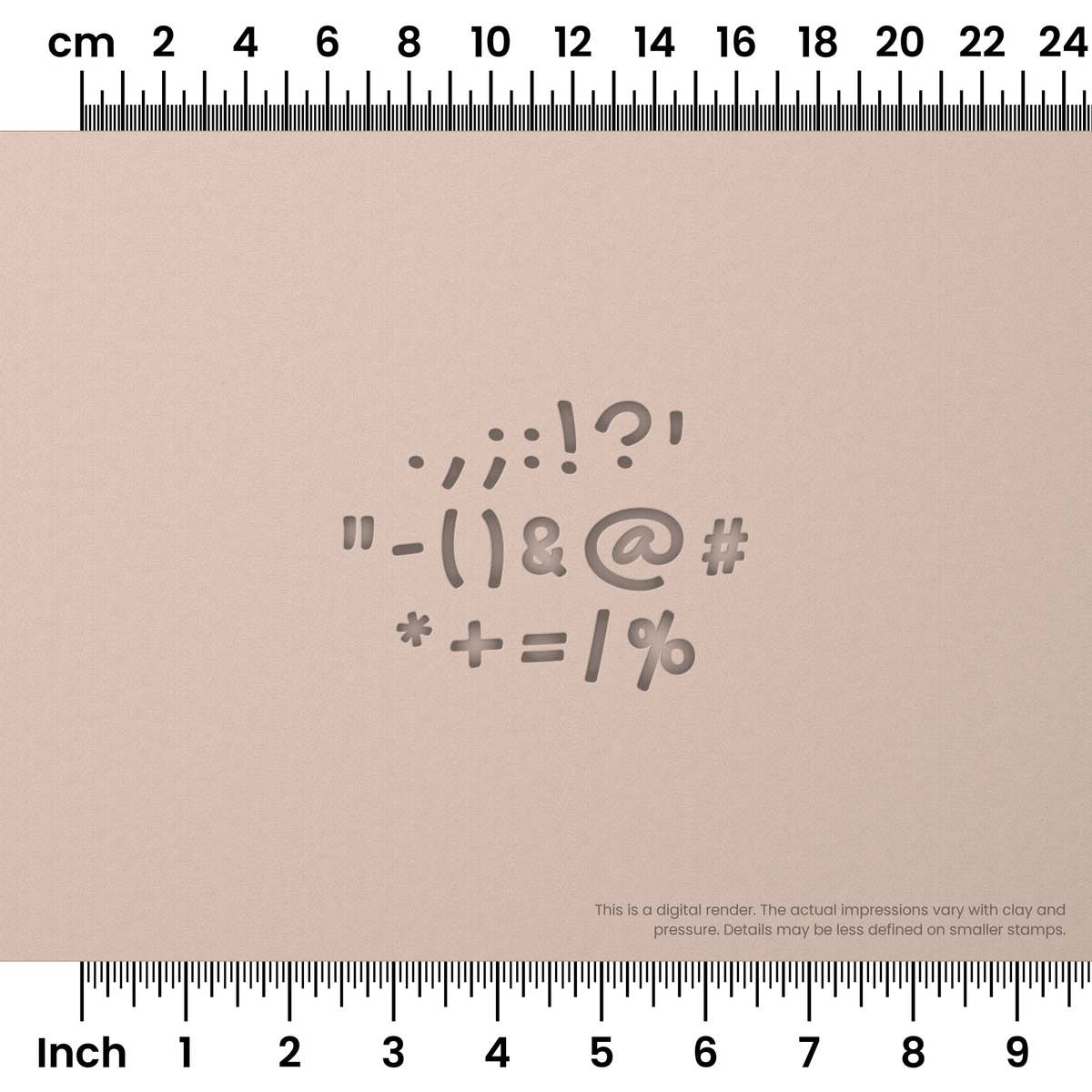 Gochi Hand | Symbol Stamp Sets - Ceramind® Tools