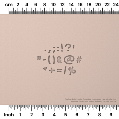 Gochi Hand | Symbol Stamp Sets - Ceramind® Tools