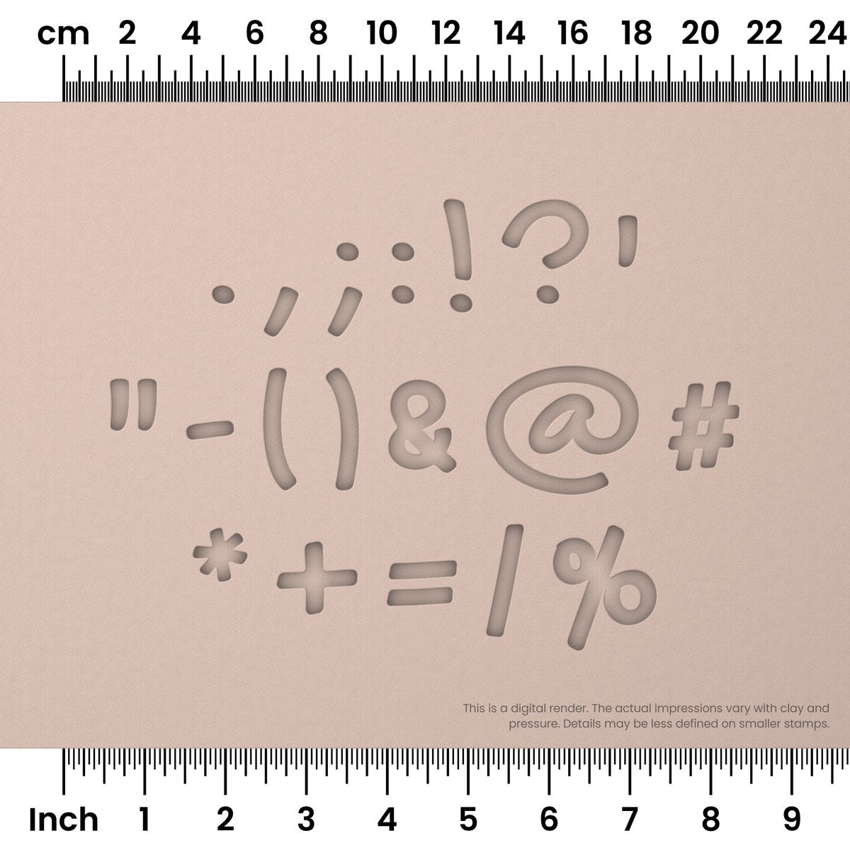 Gochi Hand | Symbol Stamp Sets - Ceramind® Tools