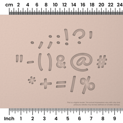 Gochi Hand | Symbol Stamp Sets - Ceramind® Tools