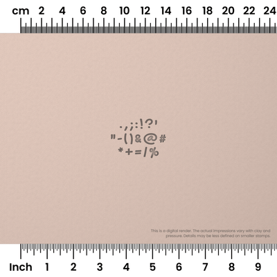Gochi Hand | Symbol Stamp Sets - Ceramind® Tools