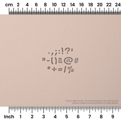 Gochi Hand | Symbol Stamp Sets - Ceramind® Tools