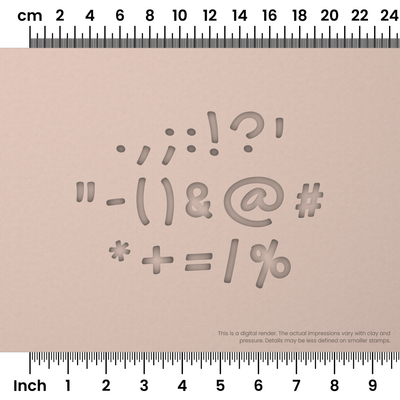 Gochi Hand | Symbol Stamp Sets - Ceramind® Tools