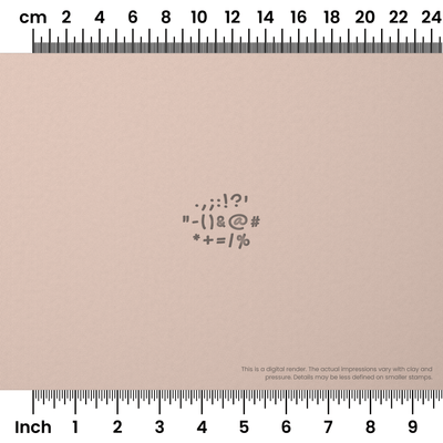 Gochi Hand | Symbol Stamp Sets - Ceramind® Tools