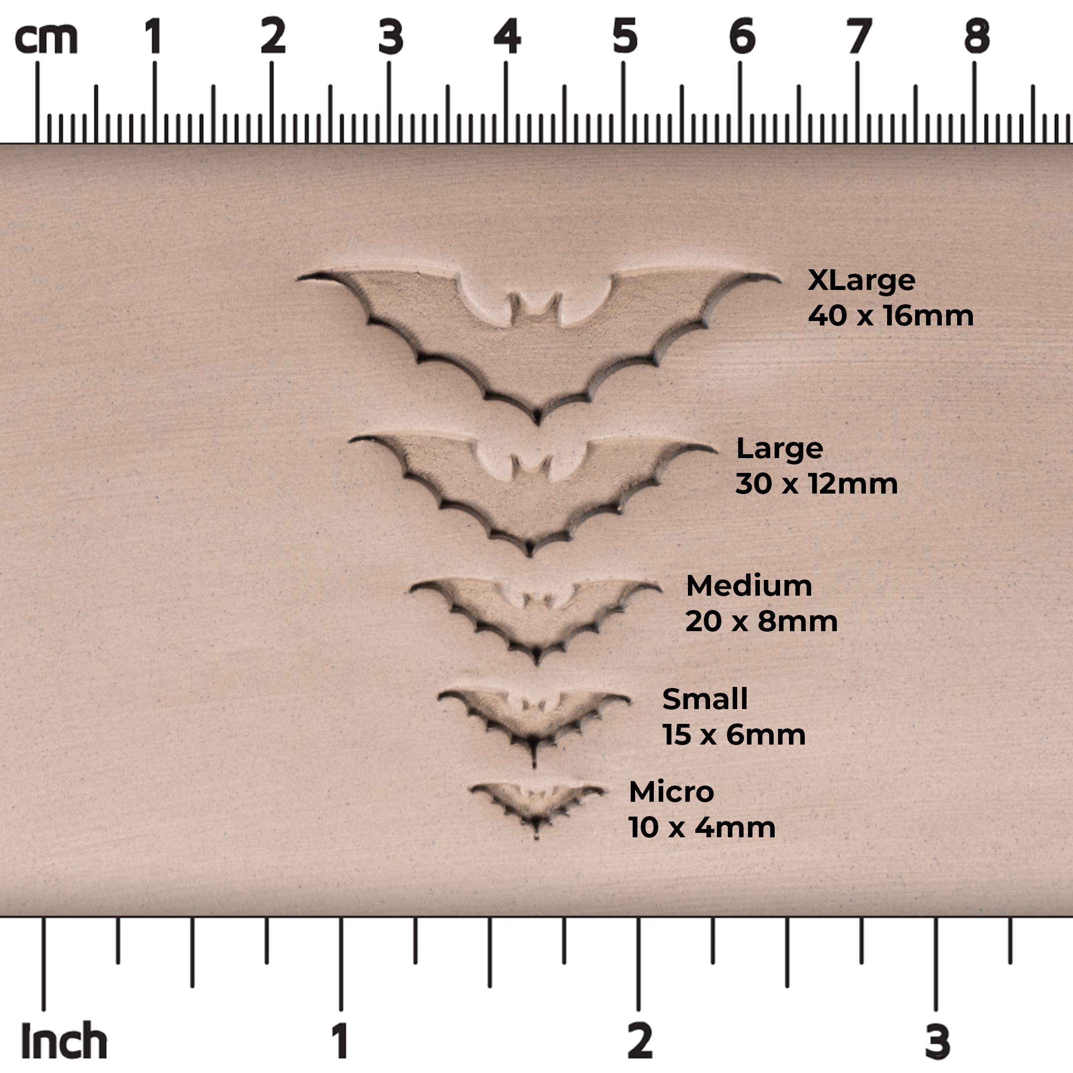 Halloween Bat Stamps - Ceramind® Tools