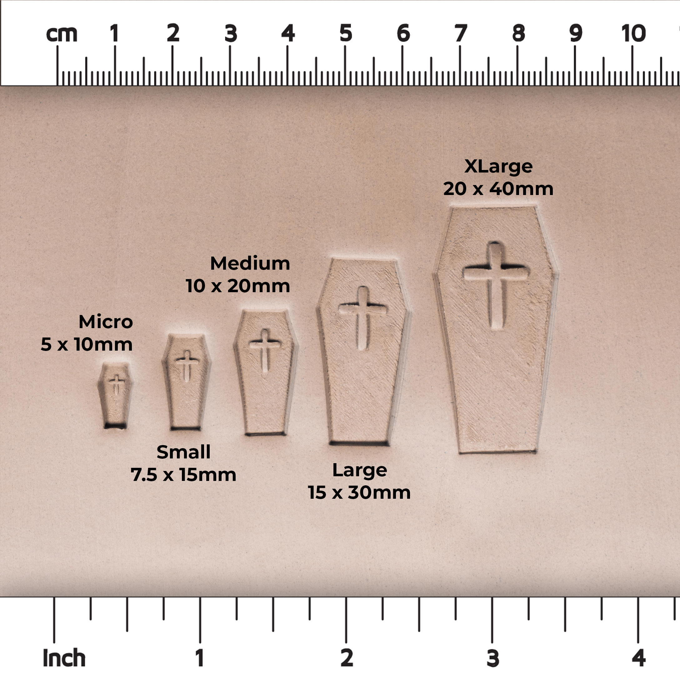 Halloween Coffin Stamps - Ceramind® Tools