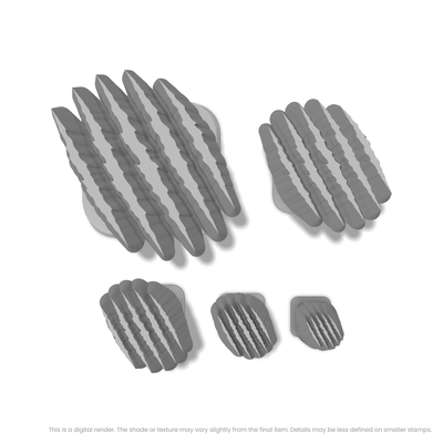 Halloween Five Claw Marks Stamps - Ceramind® Tools