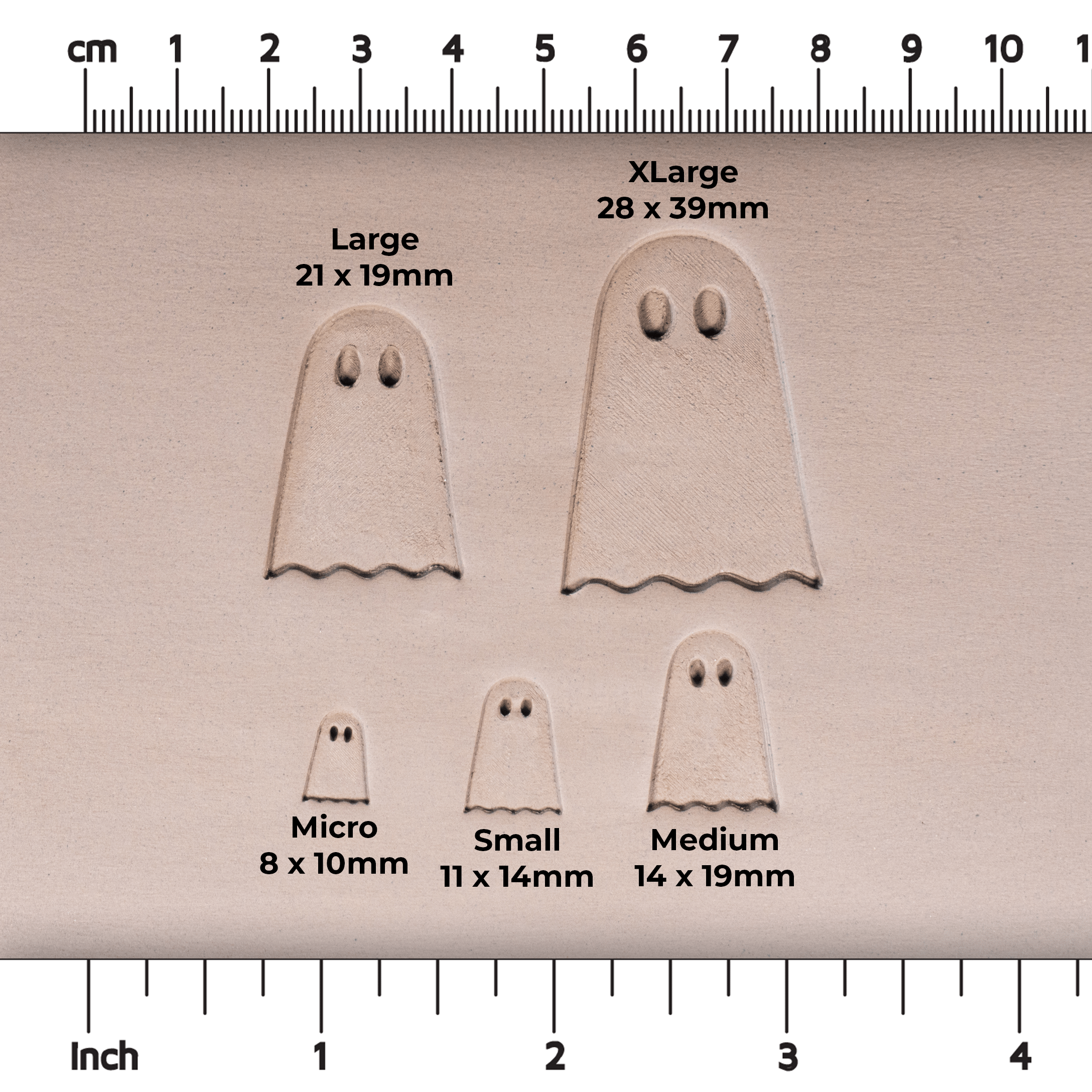 Halloween Ghost Stamps - Ceramind® Tools