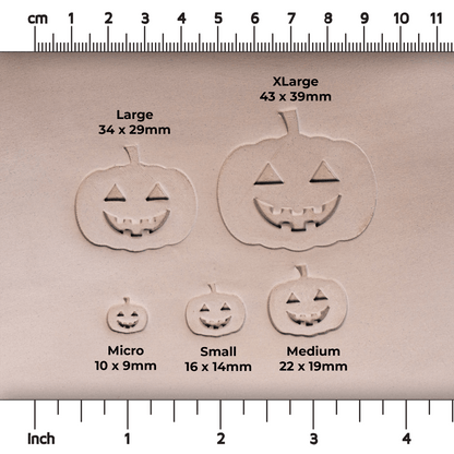 Halloween Jack - o - Lantern Pumpkin Stamps - Style 1 - Ceramind® Tools