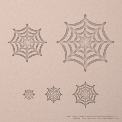 Halloween Spider Web Stamps - Ceramind® Tools