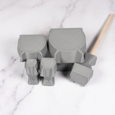 Halloween Witch Cauldron Stamps - Ceramind® Tools