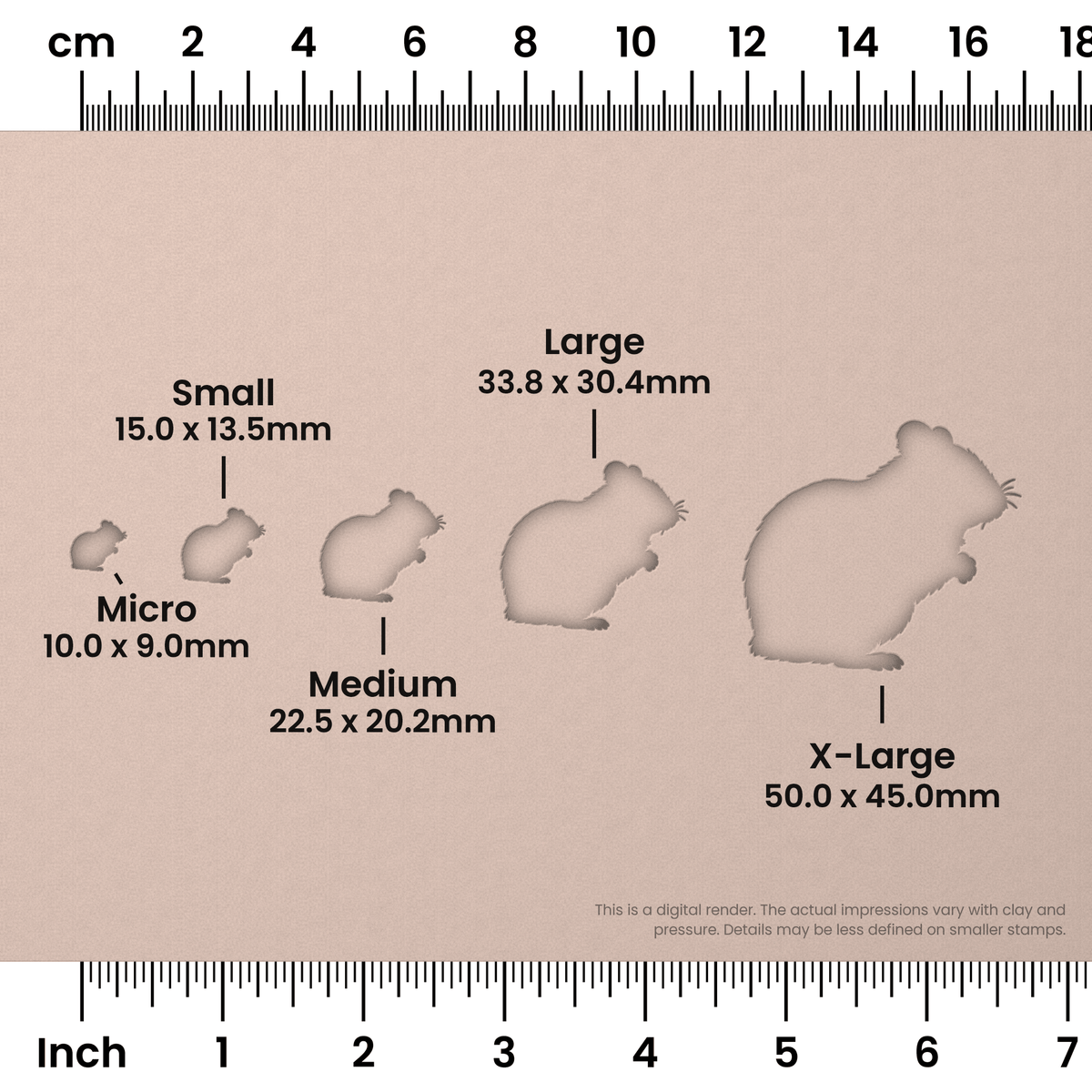 Hamster Stamps - Ceramind® Tools