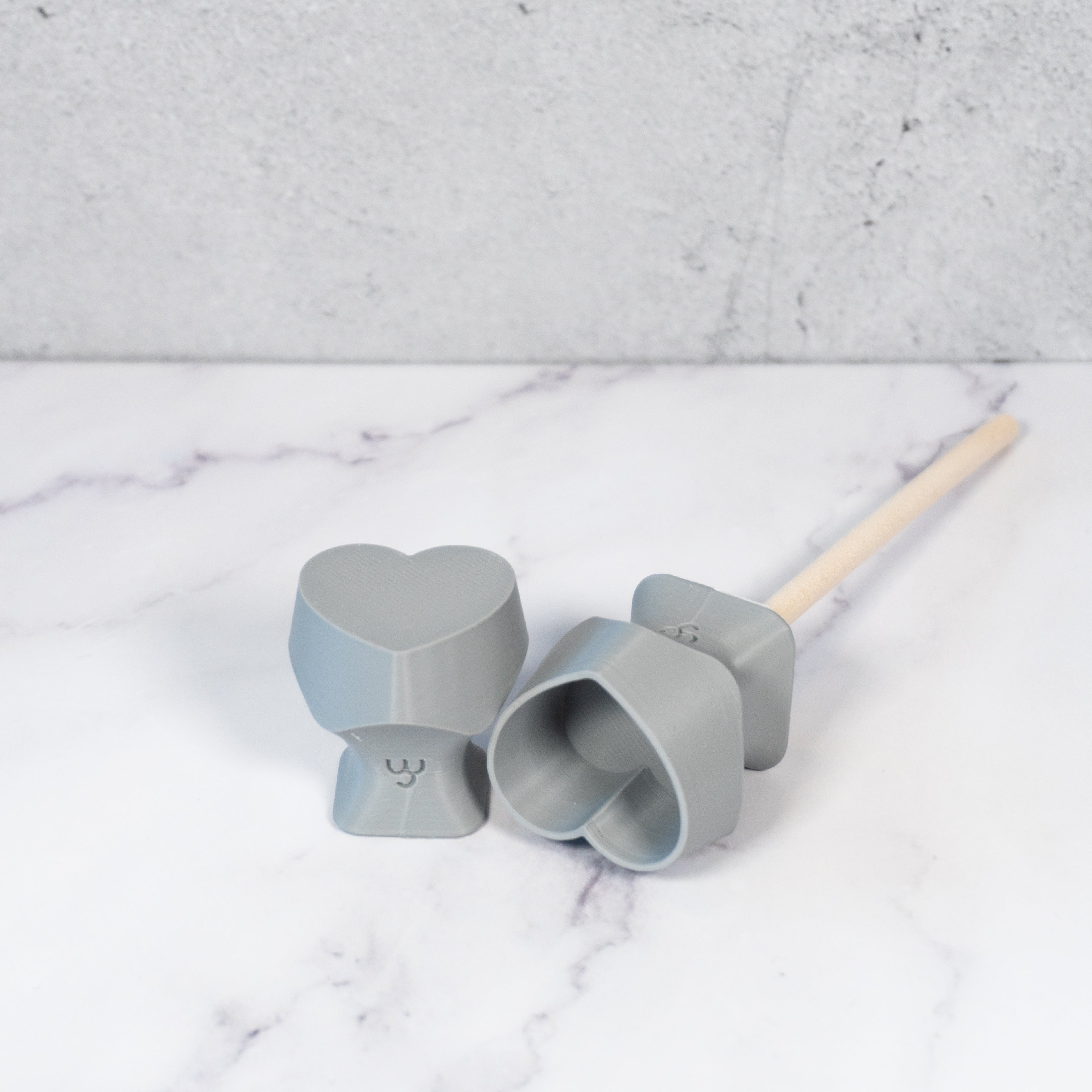 Heart Stamp Set of 10 - Ceramind® Tools