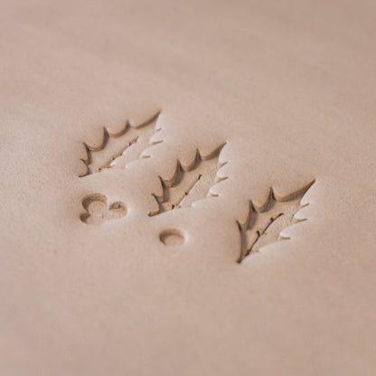 Holly Leaf & Berry Stamps - 3 Sizes - Ceramind® Tools