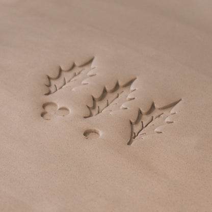 Holly Leaf & Berry Stamps - 3 Sizes - Ceramind® Tools