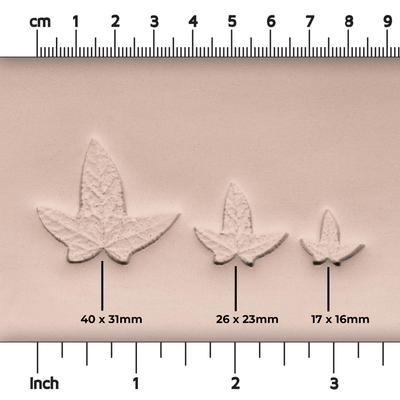 Murgrönabladstämpel - Fototexturerad - Stil 1 - Ceramind® Tools