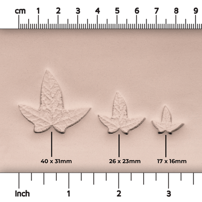 Ivy Leaf Stamp - Photo Textured - Style 1 - Ceramind® Tools