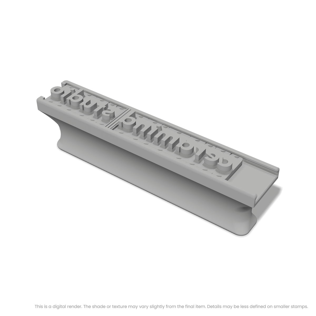 Josefin Sans | Font Rail Stamp Sets | Letters, Numbers, and Symbols - Ceramind® Tools