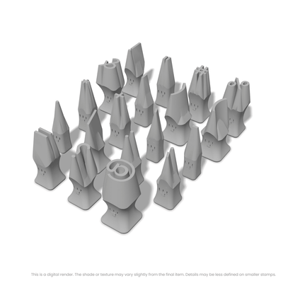 Josefin Sans | Symbol Stamp Sets - Ceramind® Tools