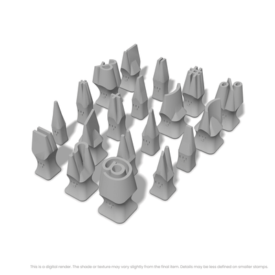 Josefin Sans | Symbol Stamp Sets - Ceramind® Tools