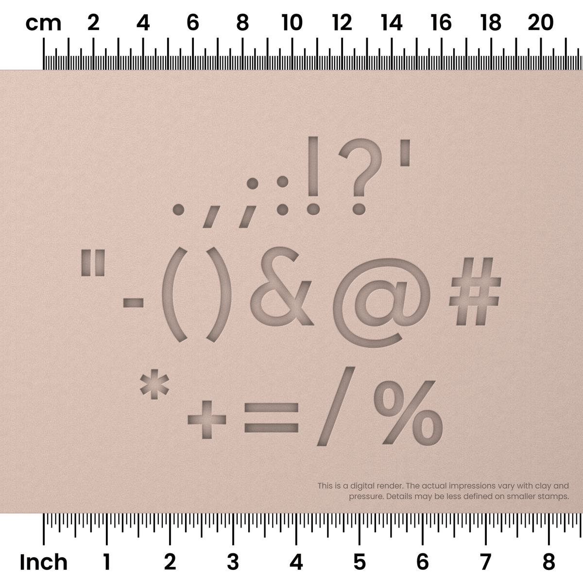 Josefin Sans | Symbol Stamp Sets - Ceramind® Tools