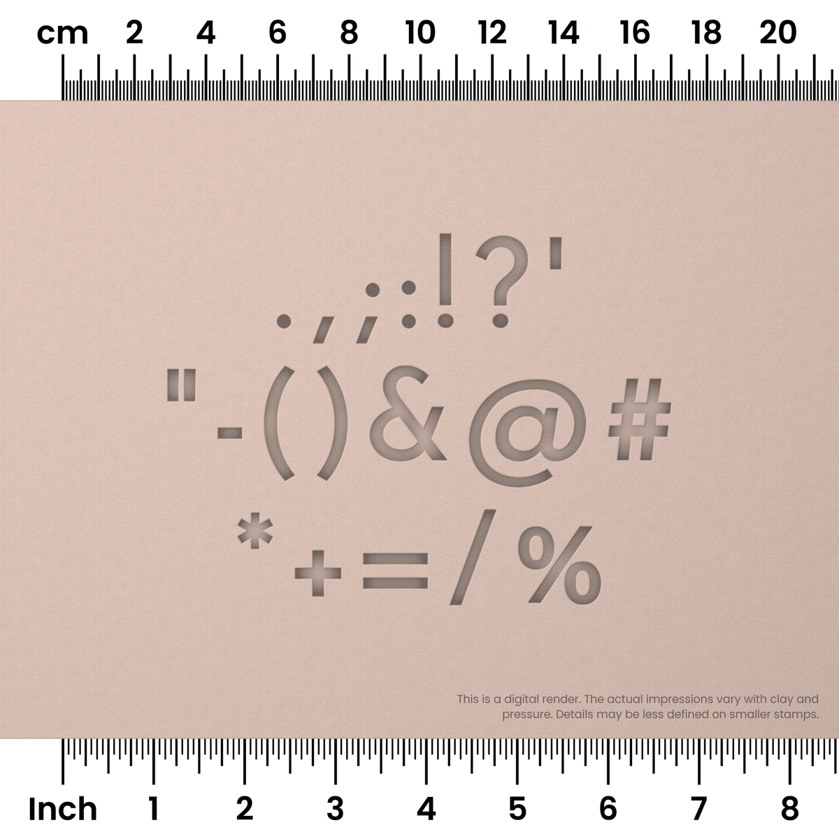 Josefin Sans | Symbol Stamp Sets - Ceramind® Tools