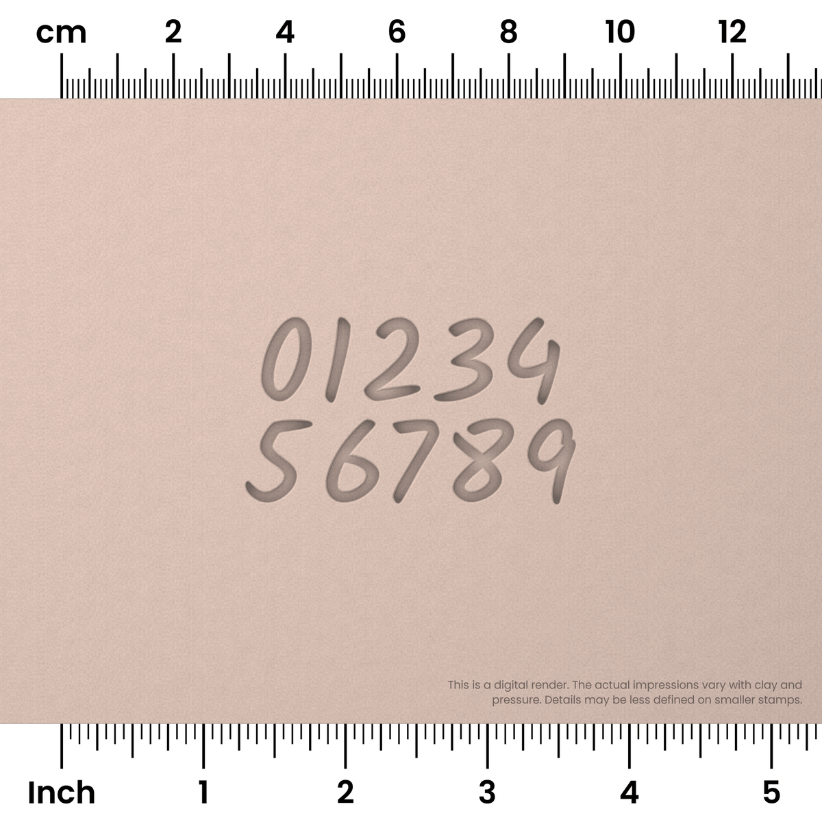 Kalam | Number Stamp Sets - Ceramind® Tools