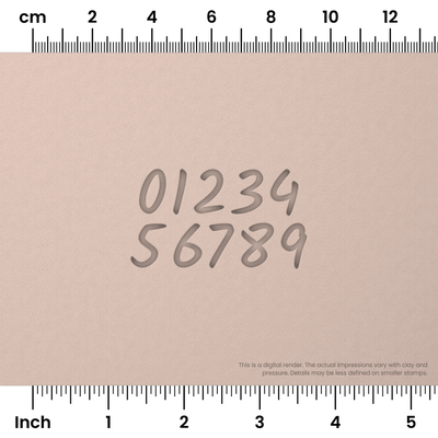 Kalam | Number Stamp Sets - Ceramind® Tools