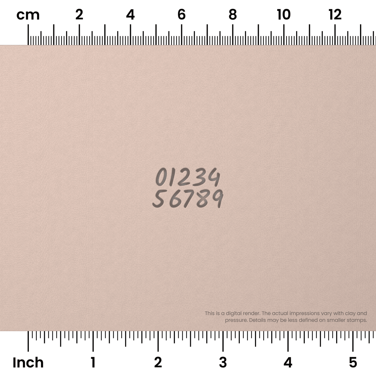 Kalam | Number Stamp Sets - Ceramind® Tools